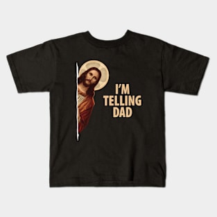 I'm Telling Dad Kids T-Shirt